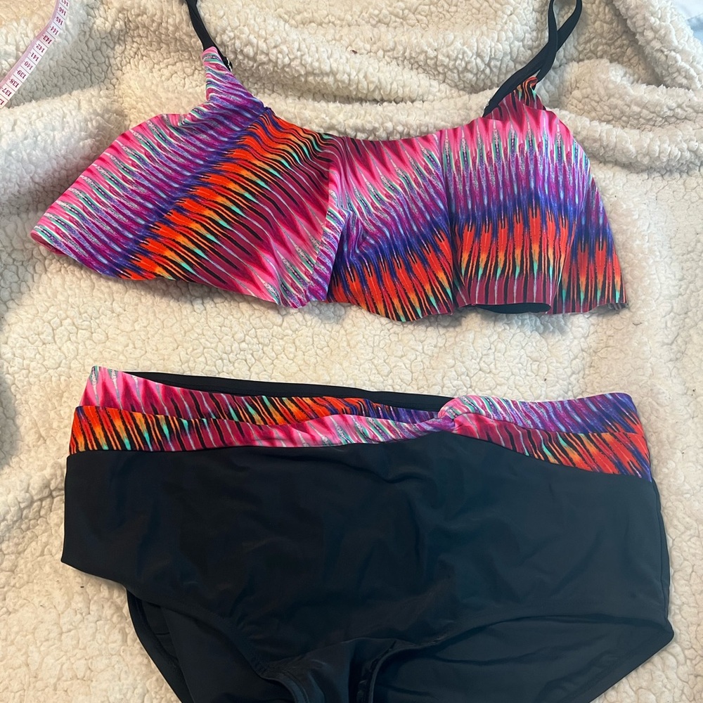 swimsuits for all plus size 2 piece bathing suit. Bottom is 18W top is 20W